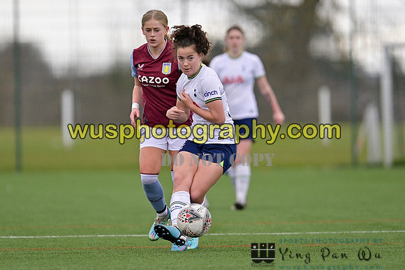 20230301-142700E Tottenham Hotspur Women FC WSL Academy U21 v Aston Villa Women FC WSL Academy U21