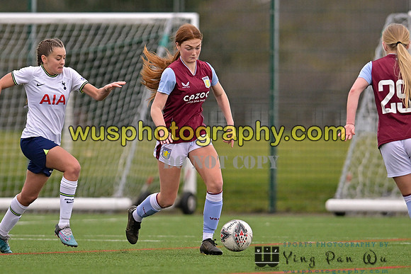 20230301-142908 Tottenham Hotspur Women FC WSL Academy U21 v Aston Villa Women FC WSL Academy U21