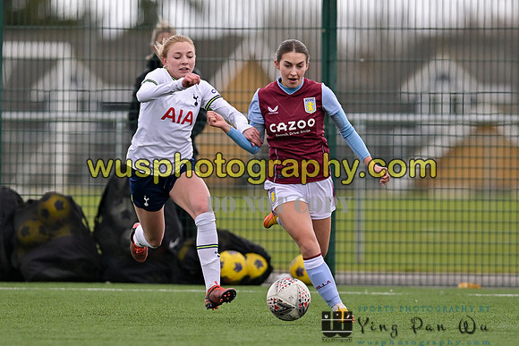 20230301-143149A Tottenham Hotspur Women FC WSL Academy U21 v Aston Villa Women FC WSL Academy U21