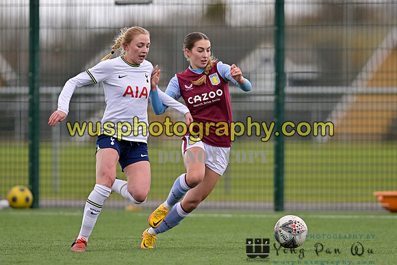 20230301-143149K Tottenham Hotspur Women FC WSL Academy U21 v Aston Villa Women FC WSL Academy U21