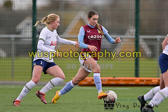 20230301-143150A Tottenham Hotspur Women FC WSL Academy U21 v Aston Villa Women FC WSL Academy U21