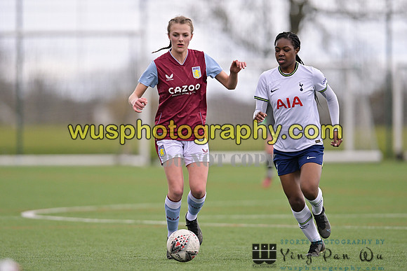 20230301-143249 Tottenham Hotspur Women FC WSL Academy U21 v Aston Villa Women FC WSL Academy U21
