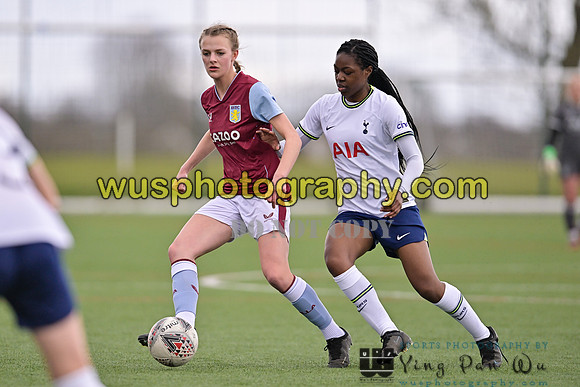 20230301-143250E Tottenham Hotspur Women FC WSL Academy U21 v Aston Villa Women FC WSL Academy U21