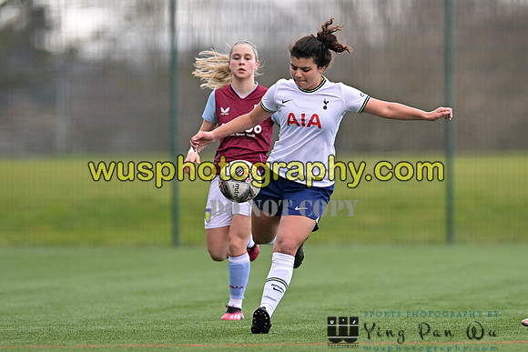 20230301-143534B Tottenham Hotspur Women FC WSL Academy U21 v Aston Villa Women FC WSL Academy U21