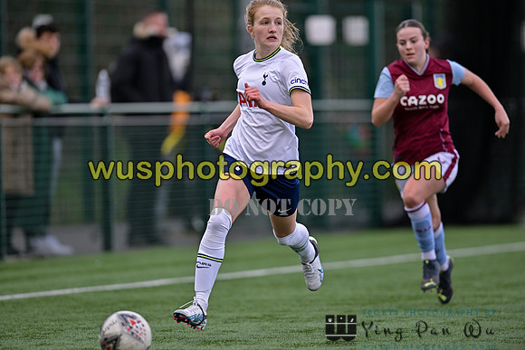 20230301-144112B Tottenham Hotspur Women FC WSL Academy U21 v Aston Villa Women FC WSL Academy U21