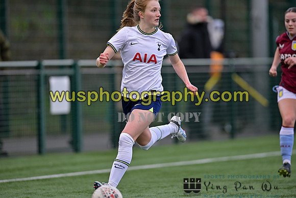 20230301-144112F Tottenham Hotspur Women FC WSL Academy U21 v Aston Villa Women FC WSL Academy U21