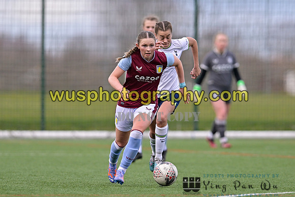 20230301-144351 Tottenham Hotspur Women FC WSL Academy U21 v Aston Villa Women FC WSL Academy U21