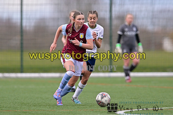 20230301-144352 Tottenham Hotspur Women FC WSL Academy U21 v Aston Villa Women FC WSL Academy U21