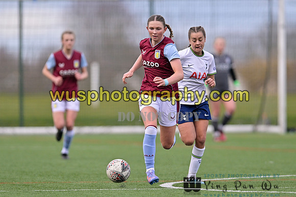 20230301-144353B Tottenham Hotspur Women FC WSL Academy U21 v Aston Villa Women FC WSL Academy U21