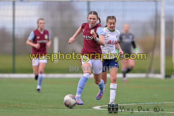 20230301-144353A Tottenham Hotspur Women FC WSL Academy U21 v Aston Villa Women FC WSL Academy U21