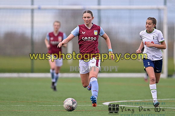 20230301-144353K Tottenham Hotspur Women FC WSL Academy U21 v Aston Villa Women FC WSL Academy U21