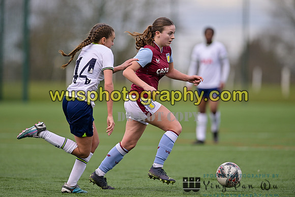 20230301-144444B Tottenham Hotspur Women FC WSL Academy U21 v Aston Villa Women FC WSL Academy U21