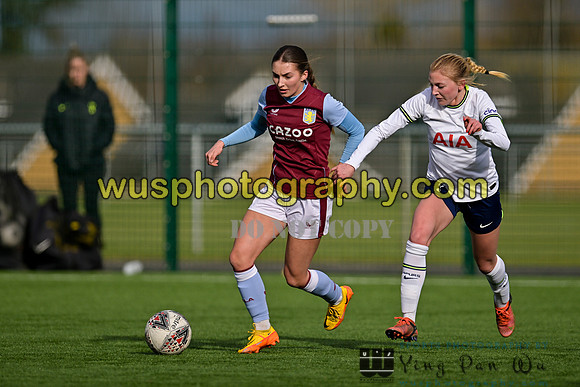 20230301-144755B Tottenham Hotspur Women FC WSL Academy U21 v Aston Villa Women FC WSL Academy U21