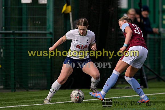 20230301-144914B Tottenham Hotspur Women FC WSL Academy U21 v Aston Villa Women FC WSL Academy U21