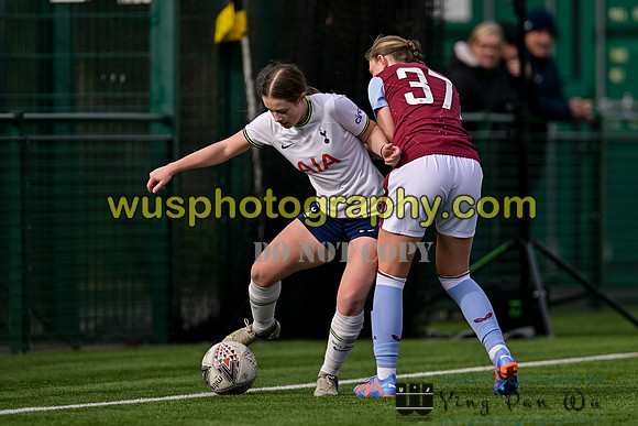 20230301-144915C Tottenham Hotspur Women FC WSL Academy U21 v Aston Villa Women FC WSL Academy U21