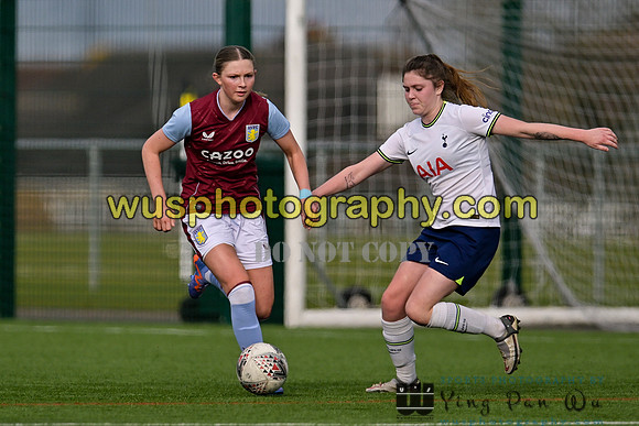 20230301-145221 Tottenham Hotspur Women FC WSL Academy U21 v Aston Villa Women FC WSL Academy U21