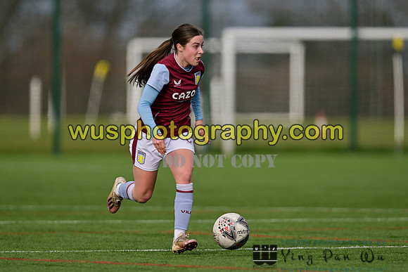 20230301-145225H Tottenham Hotspur Women FC WSL Academy U21 v Aston Villa Women FC WSL Academy U21