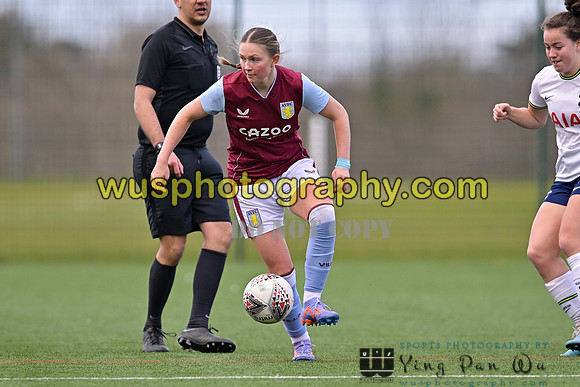 20230301-151109 Tottenham Hotspur Women FC WSL Academy U21 v Aston Villa Women FC WSL Academy U21