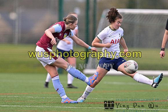 20230301-151301A Tottenham Hotspur Women FC WSL Academy U21 v Aston Villa Women FC WSL Academy U21