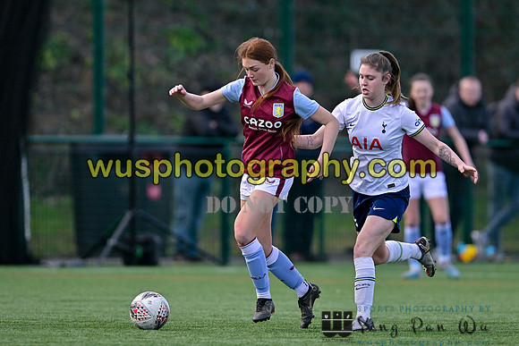20230301-151352F Tottenham Hotspur Women FC WSL Academy U21 v Aston Villa Women FC WSL Academy U21