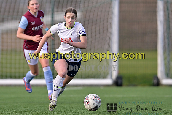 20230301-151753E Tottenham Hotspur Women FC WSL Academy U21 v Aston Villa Women FC WSL Academy U21