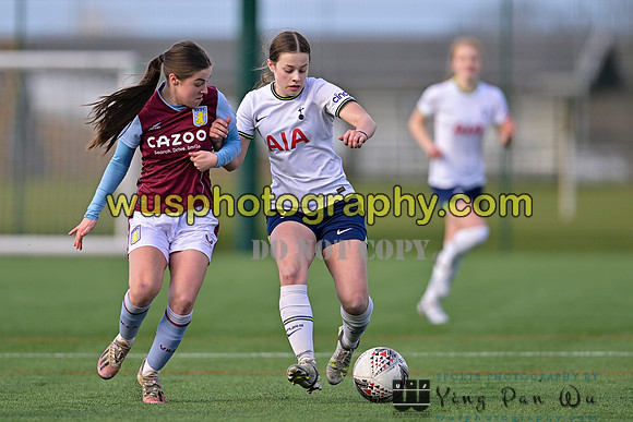 20230301-151757E Tottenham Hotspur Women FC WSL Academy U21 v Aston Villa Women FC WSL Academy U21