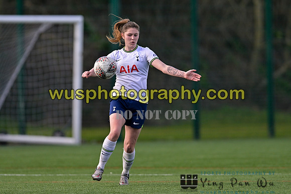 20230301-151804 Tottenham Hotspur Women FC WSL Academy U21 v Aston Villa Women FC WSL Academy U21