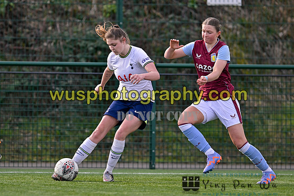 20230301-152037A Tottenham Hotspur Women FC WSL Academy U21 v Aston Villa Women FC WSL Academy U21