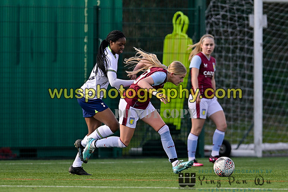 20230301-152132 Tottenham Hotspur Women FC WSL Academy U21 v Aston Villa Women FC WSL Academy U21