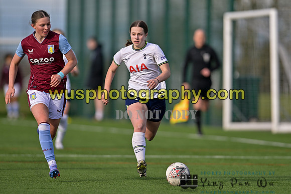 20230301-152147B Tottenham Hotspur Women FC WSL Academy U21 v Aston Villa Women FC WSL Academy U21