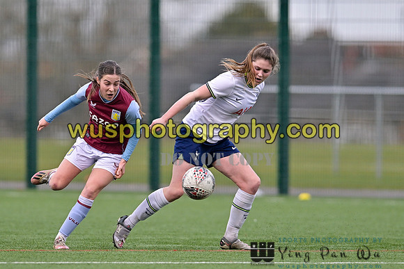 20230301-144339A Tottenham Hotspur Women FC WSL Academy U21 v Aston Villa Women FC WSL Academy U21