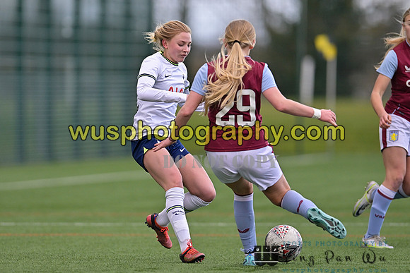 20230301-154252 Tottenham Hotspur Women FC WSL Academy U21 v Aston Villa Women FC WSL Academy U21