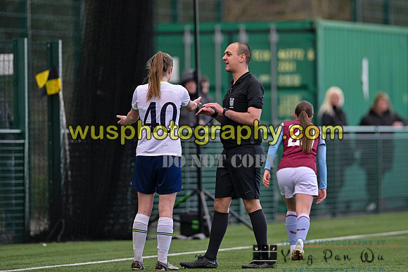 20230301-154322 Tottenham Hotspur Women FC WSL Academy U21 v Aston Villa Women FC WSL Academy U21