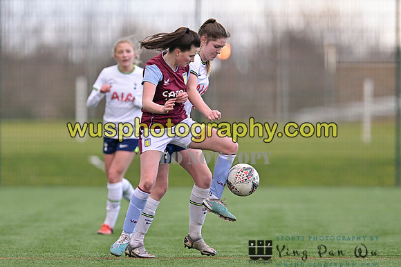 20230301-154411A Tottenham Hotspur Women FC WSL Academy U21 v Aston Villa Women FC WSL Academy U21
