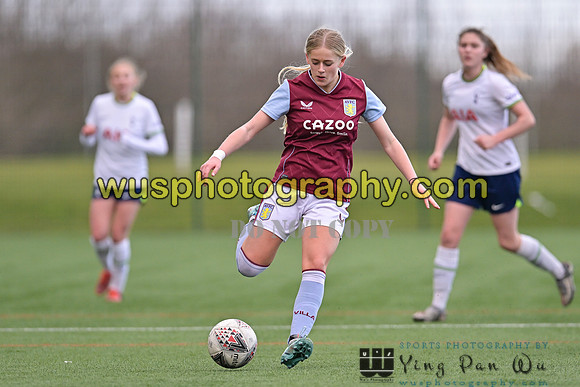 20230301-154414B Tottenham Hotspur Women FC WSL Academy U21 v Aston Villa Women FC WSL Academy U21