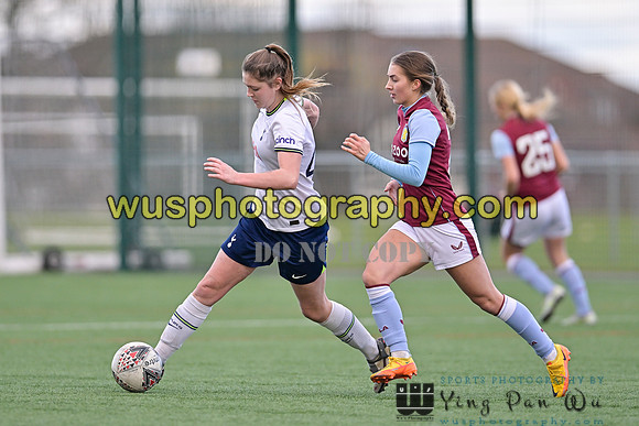 20230301-154807B Tottenham Hotspur Women FC WSL Academy U21 v Aston Villa Women FC WSL Academy U21