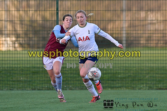 20230301-155919 Tottenham Hotspur Women FC WSL Academy U21 v Aston Villa Women FC WSL Academy U21