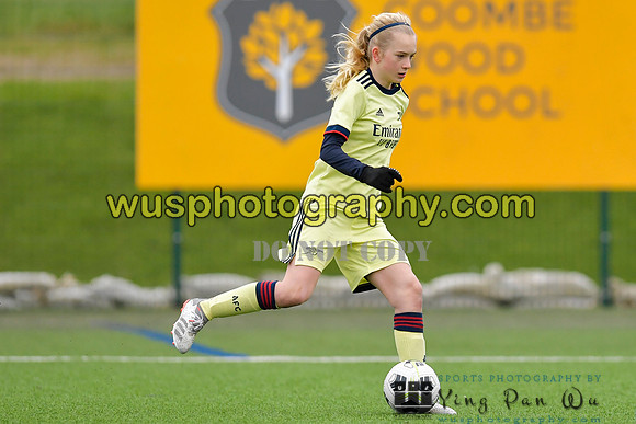 20220122-143244C Crystal Palace FC Girls U12 v Arsenal FC Girls U12