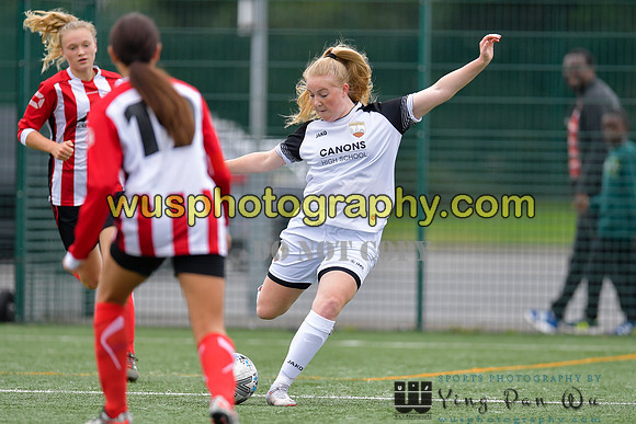 20210925-122158 London Bees Academy U16 v Corfe Mullen United Juniors FC Girls U16