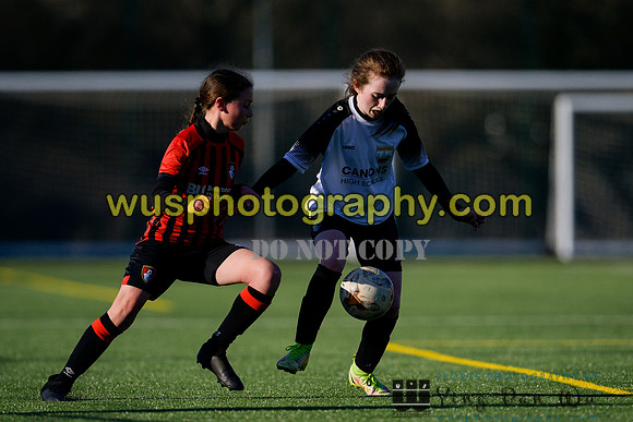20220319-154931 London Bees Academy U14 v AFC Bournemouth Girls U14
