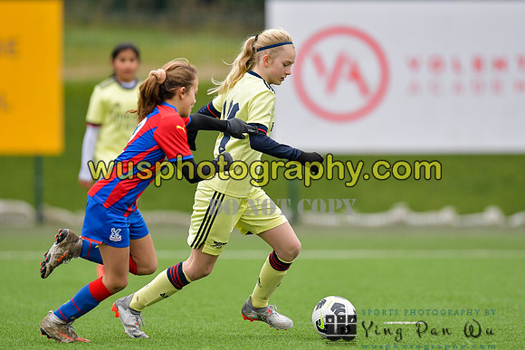 20220122-140755 Crystal Palace FC Girls U12 v Arsenal FC Girls U12