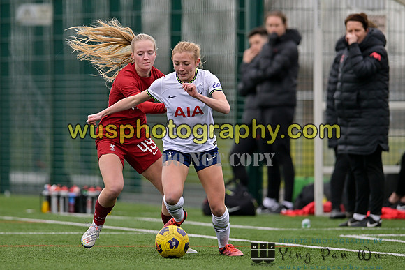 20230315-140523 Tottenham Hotspur Women FC WSL Academy U21 v Liverpool FC Women WSL Academy U21