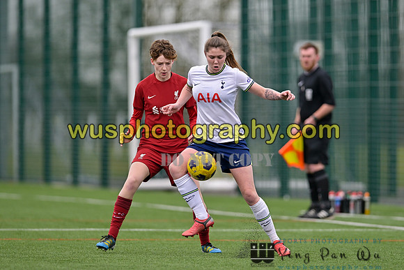 20230315-141034 Tottenham Hotspur Women FC WSL Academy U21 v Liverpool FC Women WSL Academy U21