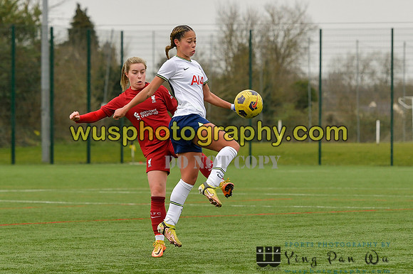 20230315-141927A Tottenham Hotspur Women FC WSL Academy U21 v Liverpool FC Women WSL Academy U21
