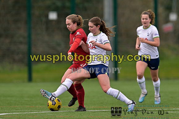 20230315-142121B Tottenham Hotspur Women FC WSL Academy U21 v Liverpool FC Women WSL Academy U21