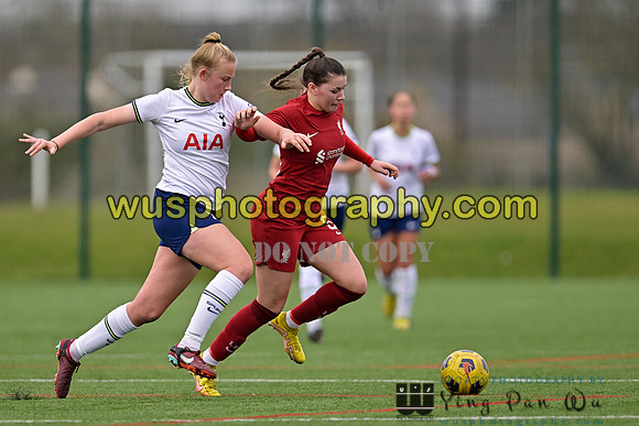20230315-142231D Tottenham Hotspur Women FC WSL Academy U21 v Liverpool FC Women WSL Academy U21