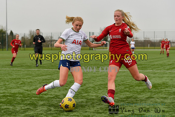20230315-142248A Tottenham Hotspur Women FC WSL Academy U21 v Liverpool FC Women WSL Academy U21