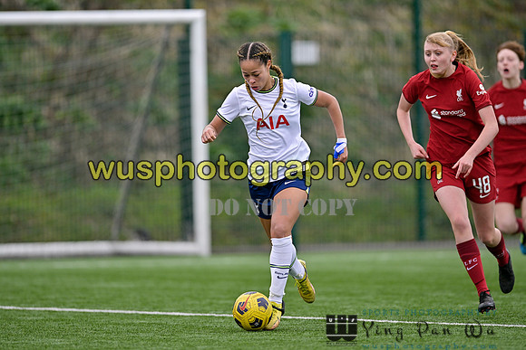 20230315-151256A Tottenham Hotspur Women FC WSL Academy U21 v Liverpool FC Women WSL Academy U21