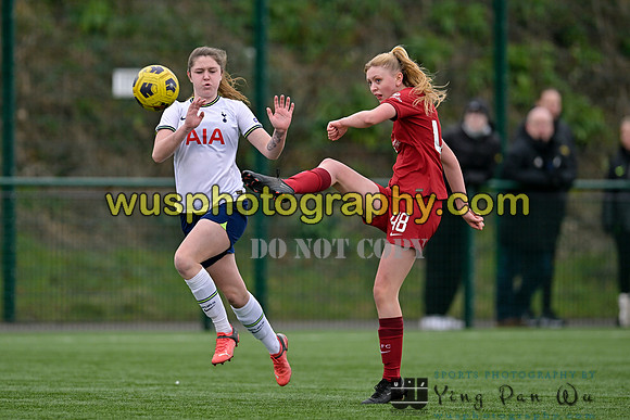 20230315-151451C Tottenham Hotspur Women FC WSL Academy U21 v Liverpool FC Women WSL Academy U21