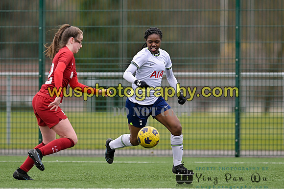 20230315-155108A Tottenham Hotspur Women FC WSL Academy U21 v Liverpool FC Women WSL Academy U21